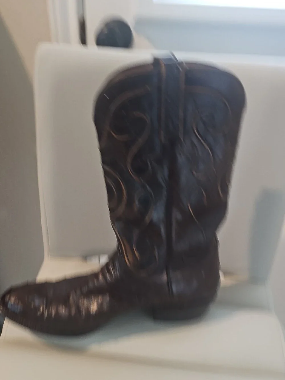 Lucchese Tan Leather Insole with Black Branded Patch
